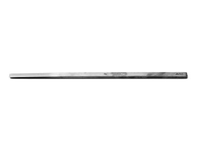Swiss osteotome, 6 3/4'',straight, 6.0mm wide, flat handle