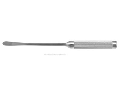 Ambler raspatory, 13 3/4'', 13.0mm wide blade, round handle
