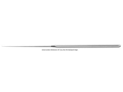 Austin pick, 6 3/8'',medium straight shaft, angled 90º, 3.0mm long sharp tip, round handle
