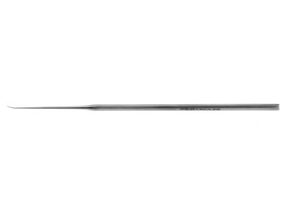 Rosen pick, 6 1/2'',straight shaft, curved, 3.0mm long tip, hexagonal handle