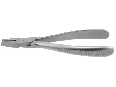 Flat nose pliers, 6'',delicate, tapered jaws, 2.0mm tips