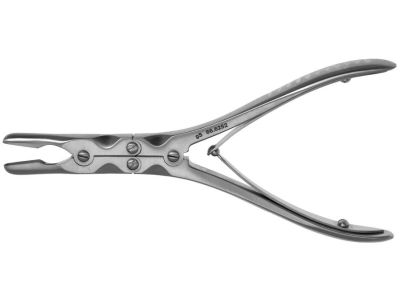 Ruskin-mini rongeur, 6'', double-action, straight jaws, 4.0mm bite, spring handle