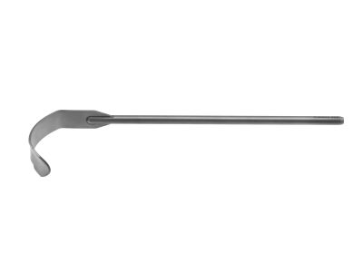 Atrial retractor, 9 1/2'',malleable, 18.5mm wide x 56.0mm long blade, round handle