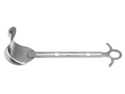 Balfour abdominal retractor center blade, medium, 2''x 3''wide
