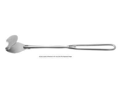 Cheek retractor, 7 5/8'',small, 36mm wide swivel blade, finger grip handle