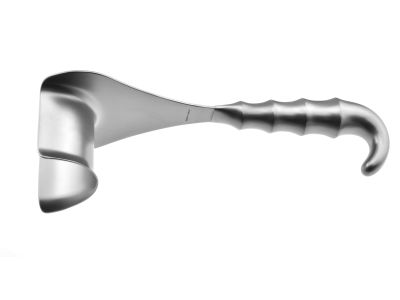 DeLee universal retractor, 9 1/4'',2''deep x 2 3/4''wide blade, grip handle