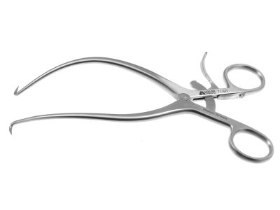 Gelpi self-retaining retractor, 7 1/2'',sharp points, ring handle with ratchet catch