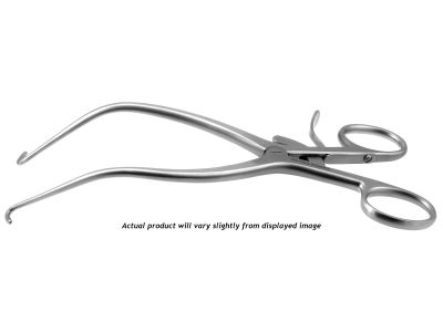 Gelpi self-retaining retractor, 4 1/2'', blunt points, ring handle with ratchet catch