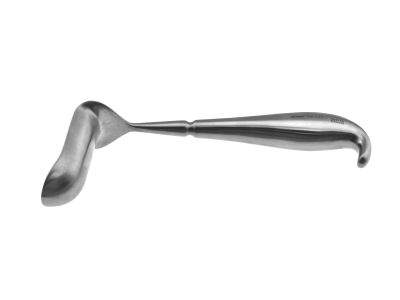 Hill-Ferguson rectal retractor, 3''long x 1 3/8''wide blade, grip handle