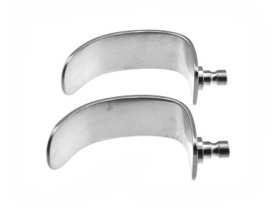 Kolbel self-retaining retractor blade only, 20.0mm wide x 53.0mm deep, sold as a pair