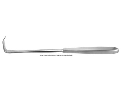 Langenbeck retractor, 8 1/2'',1 5/8''x 7/16''blade, hollow handle
