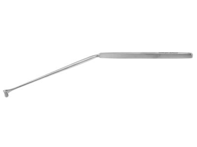 Love nerve retractor, 7 3/4'',angled 45º, 7.0mm wide blade, flat handle