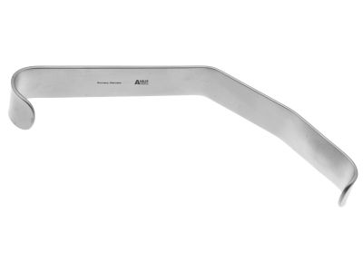 Love uvula retractor, 6 3/4'', 20.0mm wide blade, flat handle