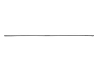 Ribbon retractor, 13'',malleable, 1/4''wide blade, flat handle