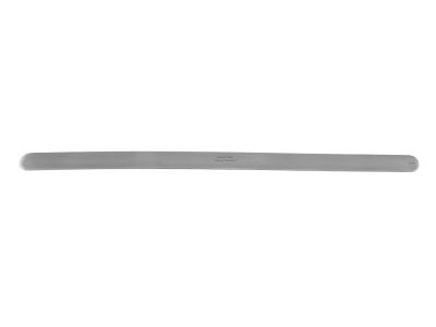 Ribbon retractor, 13'',malleable, 3/4''wide blade, flat handle
