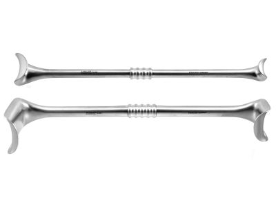 Richardson-Eastman retractor, double-ended, set of 2 includes small and large blades (72-950 and 72-955)