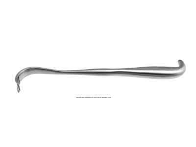 Semb lung retractor, 10'',3/4''wide blade, grip handle