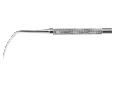 Sewall orbital retractor, 6 3/4'',7.0mm wide x 52.0mm long blade, round handle