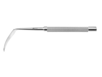 Sewall orbital retractor, 6 3/4'',11.0mm wide x 50.0mm long blade, round handle