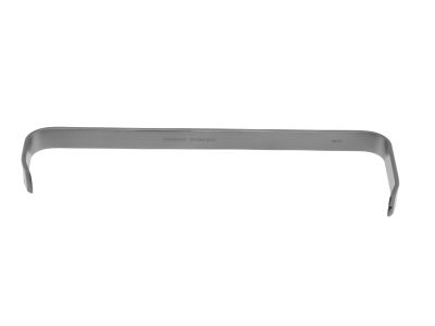 Sofield retractor, 7 3/4'',double-ended, size #2, 1/2''x 2 1/4'',flat handle
