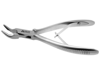Blumenthal rongeur, 6'',strongly curved jaws, 3.5mm bite, spring handle