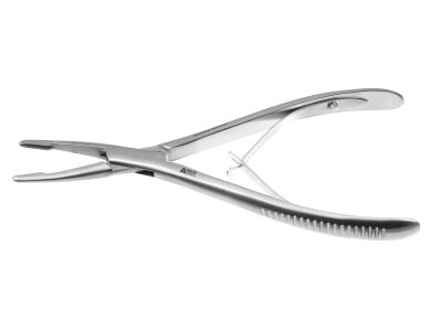 Blumenthal rongeur, 7 1/2'',narrow, straight jaws, 4.0mm x 20.0mm bite, spring handle