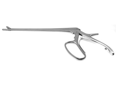 Ferris-Smith IVD rongeur, 9 1/2'',working length 180mm, straight, 4.0mm x 10.0mm cup jaws, finger grip handle