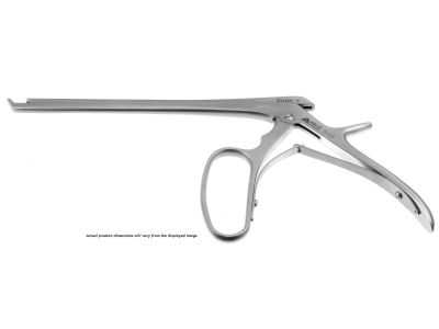 Ferris-Smith kerrison rongeur, working length 200mm, angled up 40º, 2.0mm bite, ergonomic ring handle