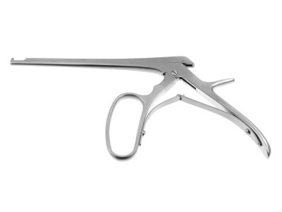 Ferris-Smith laminectomy kerrison rongeur, 10 1/2'',working length 210mm, angled 90º up, 4.0mm x 4.0mm bite, finger grip handle