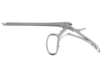Ferris-Smith kerrison rongeur, working length 180mm, angled up 40º, 5.0mm bite, ergonomic ring handle