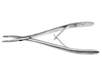 Lempert rongeur, 6 1/2'',curved, 2.0mm x 10.0mm cup jaws | Ambler Surgical