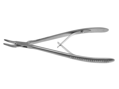 Lempert rongeur, 7 1/4'',heavy, curved, 3.0mm x 9.0mm cup jaws