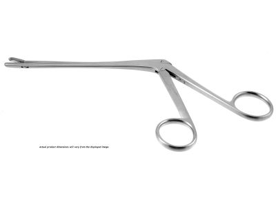 Spurling IVD rongeur, 9 1/2'',working length 180mm, delicate, straight, 4.0mm x 10.0mm cup jaws, ring handle