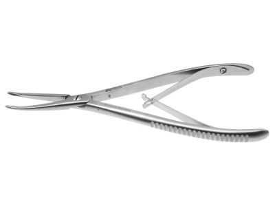 Synovectomy rongeur, 6 3/4'',extra delicate, slightly curved jaws, 2.0mm bite, spring handle