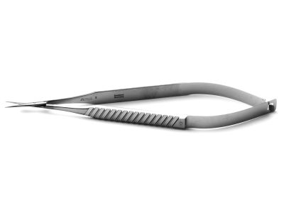 Adventitia microsurgical dissecting scissors, 6'',straight 11.0mm blades, sharp tips, flat 8.0mm wide handle