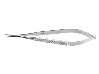 Adventitia microsurgical dissecting scissors, 6'',straight 15.0mm blades, sharp tips, flat 8.0mm wide handle