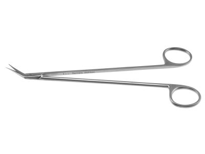 Ambler vascular/artery scissors, 7 1/4'',angled 45º blades, sharp tips, ring handle