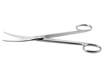 Friedman facelift (Rhytidectomy) scissors, 6 1/2'', heavy, curved blades, sharp outer edges, blunt tips, ring handle