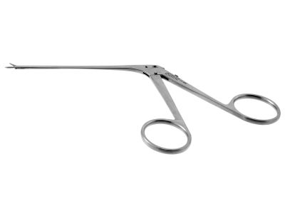 House-Bellucci alligator scissors, 5 1/4'',working length 74.0mm, delicate, straight, 5.0mm blades, ring handle