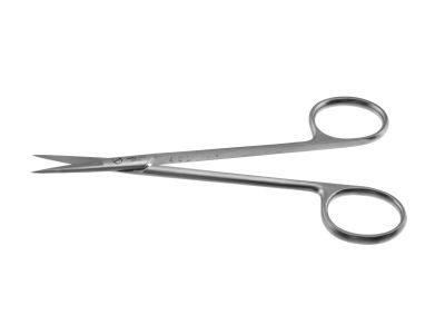 Knapp dissecting scissors, 4 3/4'',straight blades, sharp tips, ring handle