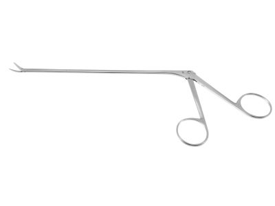 Kurze-Decker microsurgical dissecting scissors, 7 5/8'',working length 135.0mm, delicate, curved left 8.0mm blades, ring handle