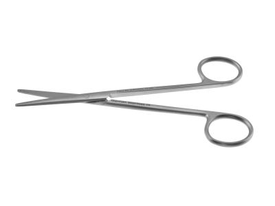 Metzenbaum dissecting scissors, 5 3/4'',straight blades, blunt tips, ring handle
