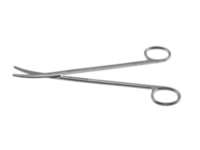 Metzenbaum dissecting scissors, 7'',curved blades, blunt tips, ring handle