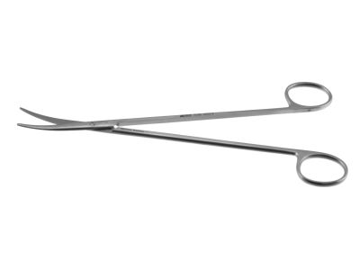 Metzenbaum dissecting scissors, 8'',delicate, curved blades, blunt tips, ring handle