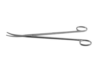 Metzenbaum dissecting scissors, 10 1/4'',curved blades, blunt tips, ring handle