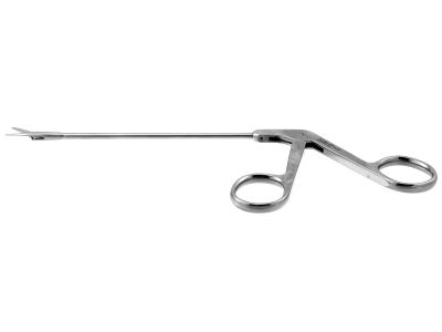 Enucleation scissors, 5 1/8'', heavy, strongly curved 40.0mm