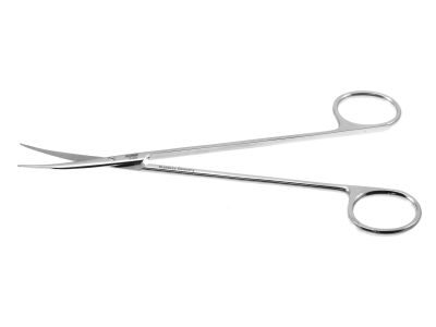 Potts-Reynolds tenotomy scissors, 7'',curved tapered blades, blunt tips, ring handle