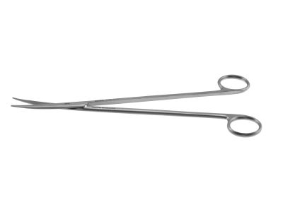 Potts-Reynolds tenotomy scissors, 9'',curved tapered blades, blunt tips, ring handle