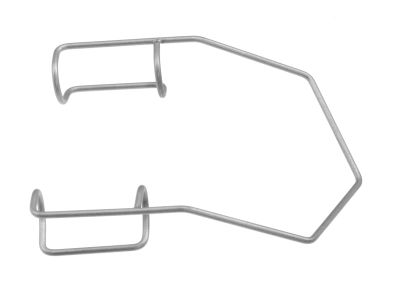 Barraquer lid speculum, 1 1/2'',adult size, 14.0mm closed wire blades, 18.0mm blade spread, nasal approach
