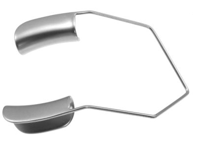 Barraquer lid speculum, 1 5/8'',adult size, 14.0mm solid blades, 18.0mm blade spread, nasal approach